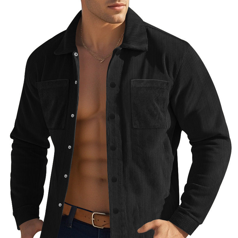Herren Corduroy Freizeithemden Echoarchiv