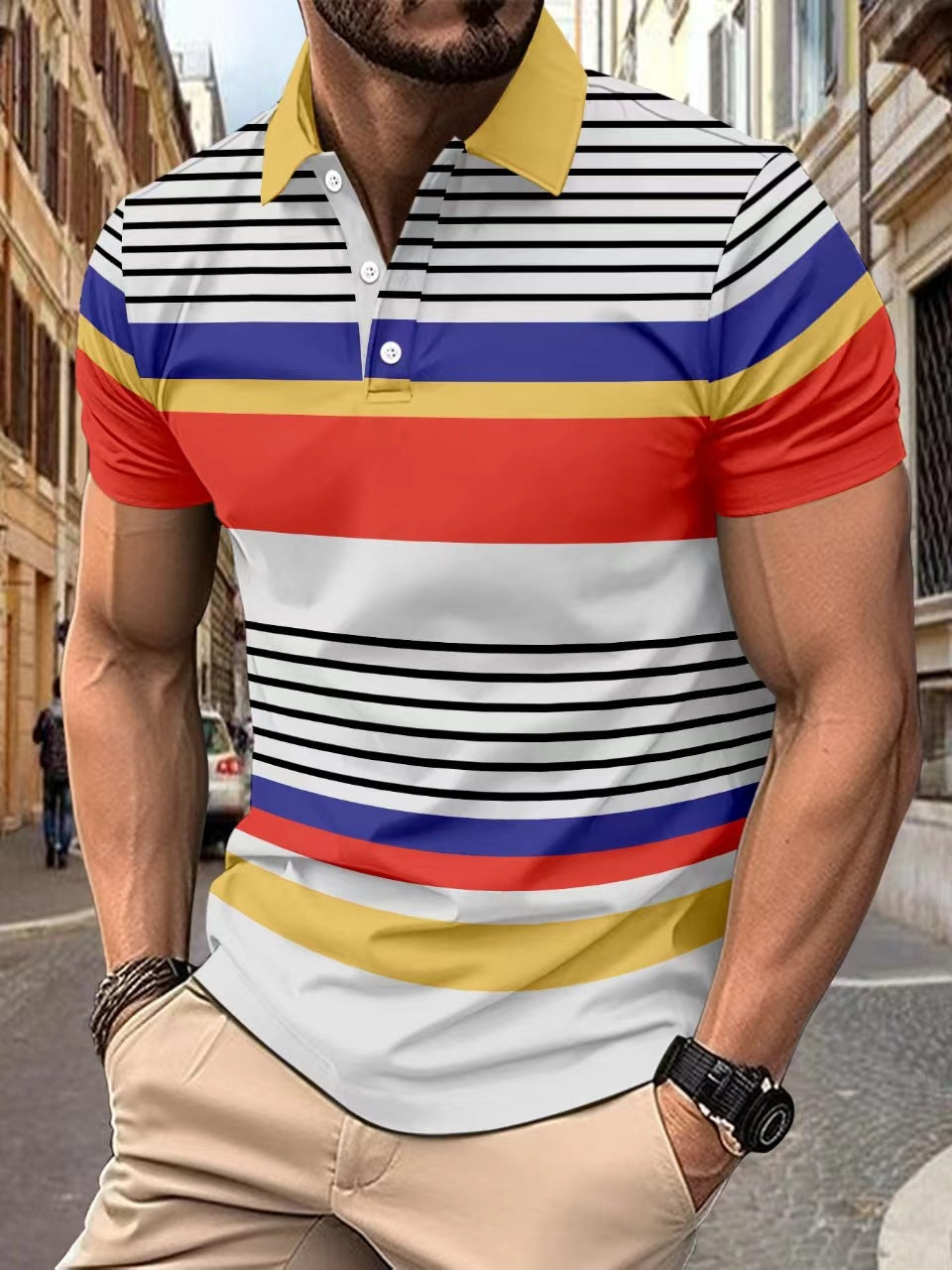 Herren Poloshirt Echoarchiv