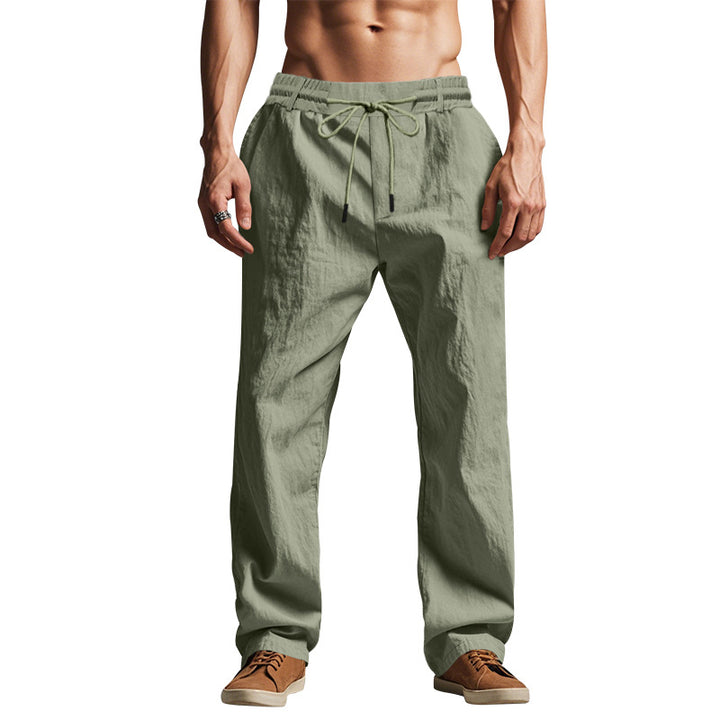 Herren entspannte Sommer-Breeches aus leichtem Material Echoarchiv