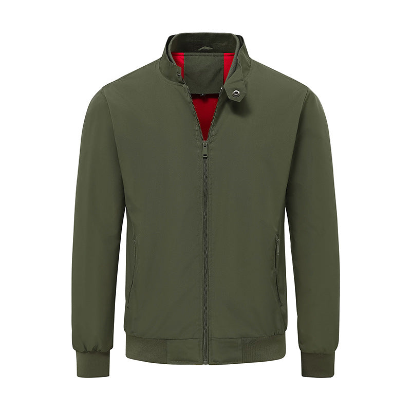 Herren Leichte Übergangsjacke mit hochgeschlossenem Kragen Echo Archiv