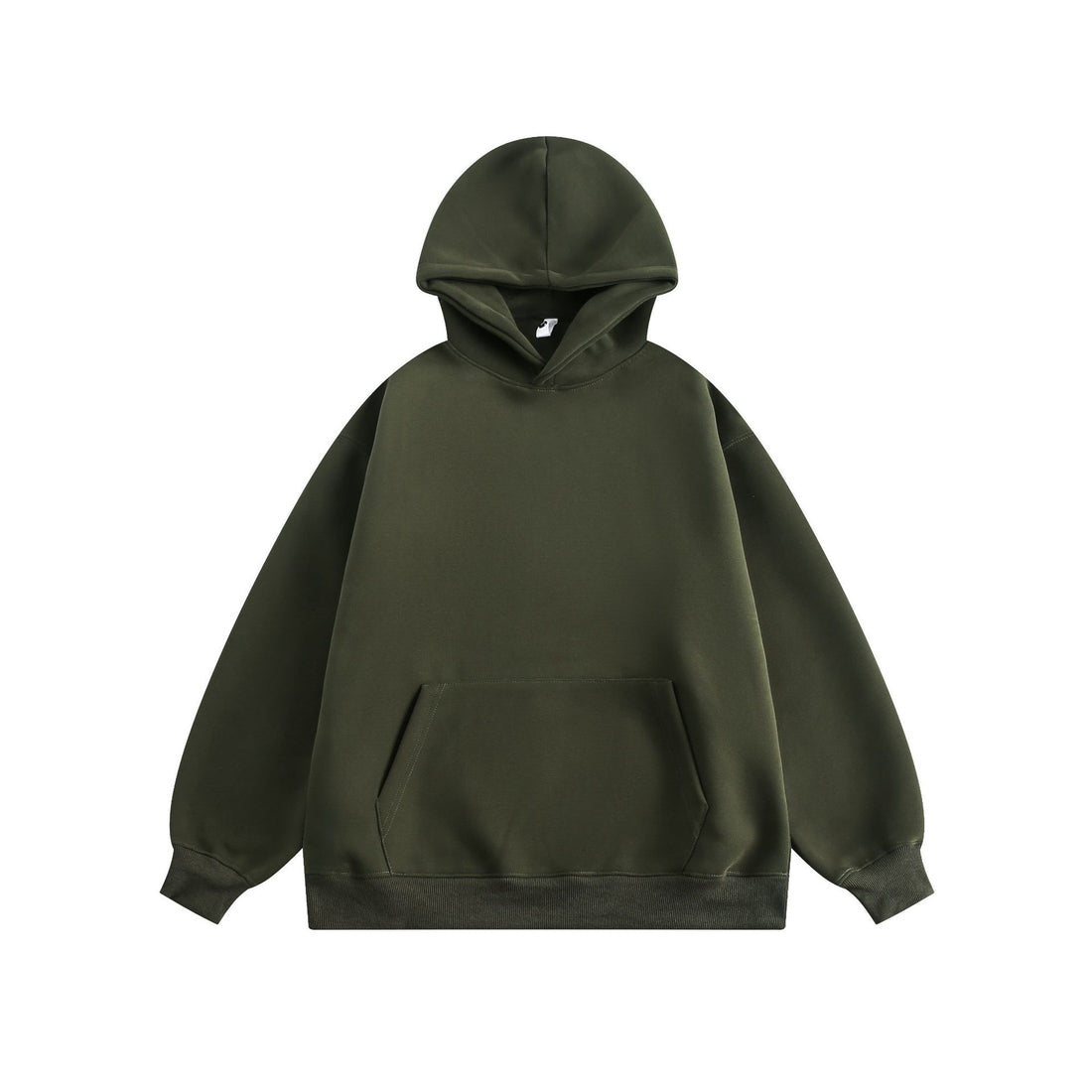 Unisex Oversize Kapuzenpullover aus schwerem Scuba‑Fleece mit Kängurutasche Echo Archiv