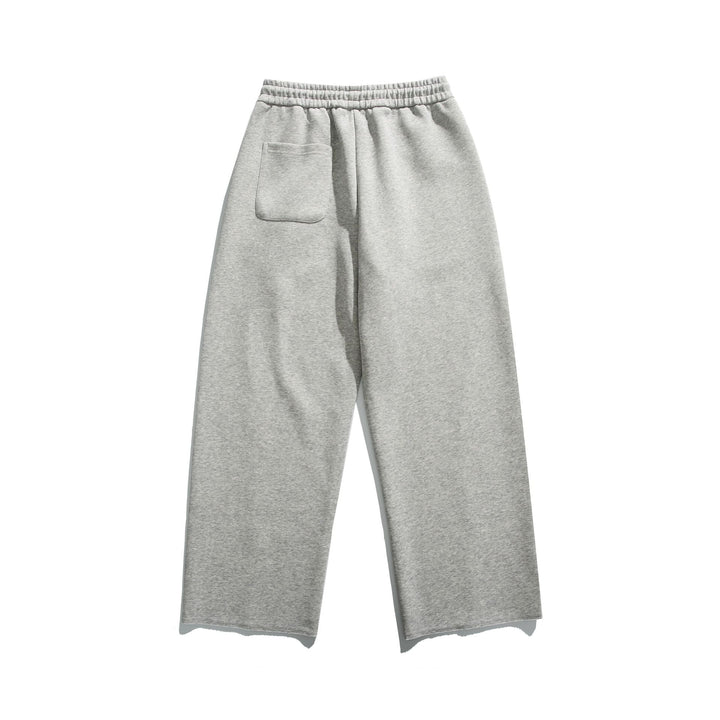 Damen Cropped-Sweatpant mit rohem Saum, elastischem Bund und seitlichen Eingrifftaschen Echoarchiv