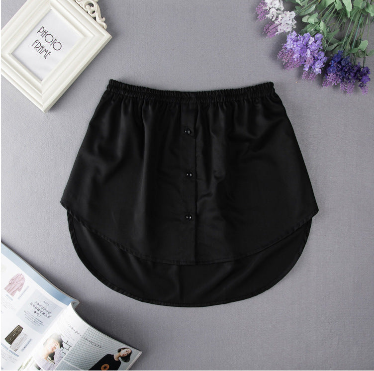Damen luftiger Minirock mit Knopfdetails Echo Archiv
