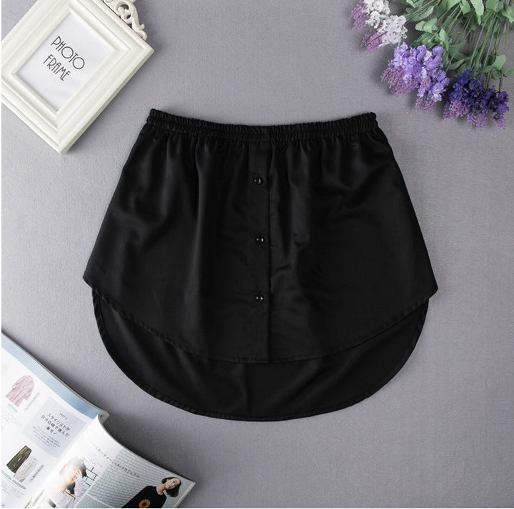 Damen luftiger Minirock mit Knopfdetails Echo Archiv