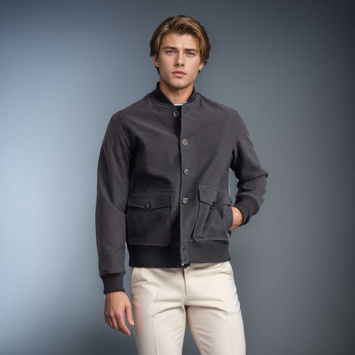 Herren modische Sweatjacke mit praktischen Taschen und sportlichem Design Echoarchiv