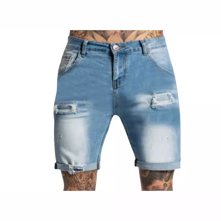 Herren Destroyed Jeansshorts Echo Archiv