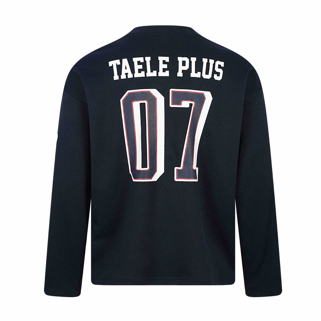 Unisex Sportliches Oversize‑Hockey‑Trikot mit Mesh‑Struktur, Nummernprint und V‑Notch‑Kragen Echoarchiv