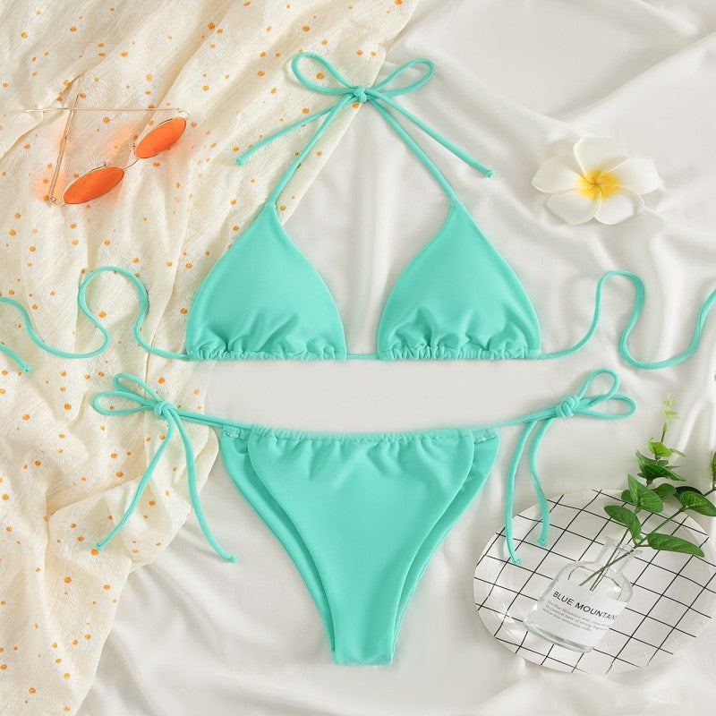 Damen Triangel-Bikini mit verstellbaren Bändern Echo Archiv