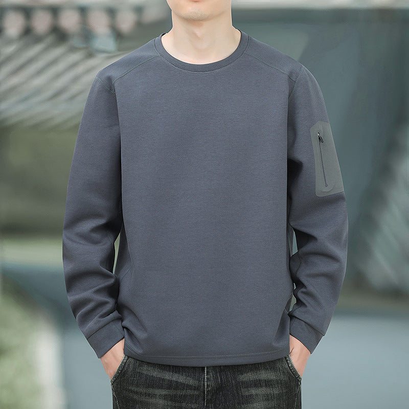 Herren Oversized Sweatshirt mit kontrastierenden Seitentaschen und weichem Fleecefutter Echo Archiv
