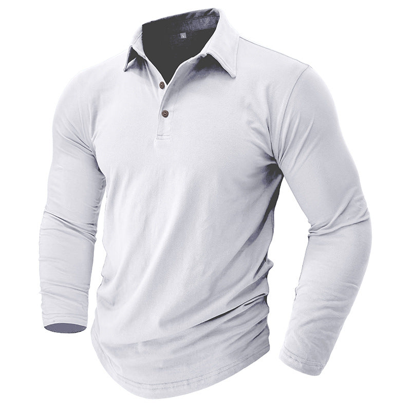 Herren Langarm Poloshirt mit hochwertiger Baumwolle und elegantem Schnitt Echoarchiv