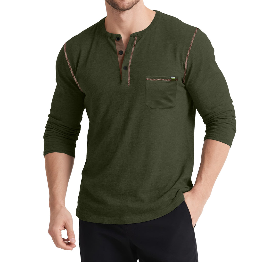 Herren lange Arm Freizeitshirt Echoarchiv