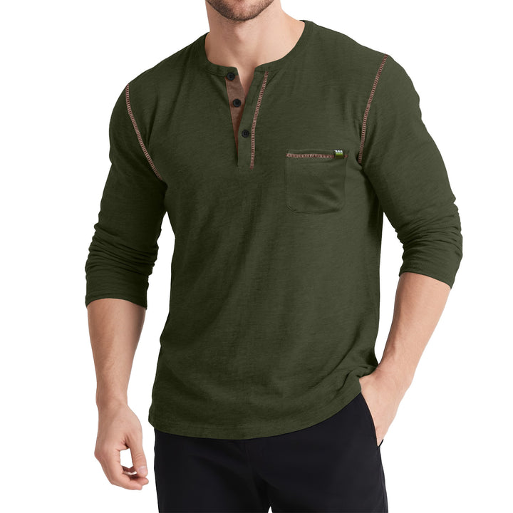 Herren lange Arm Freizeitshirt Echoarchiv