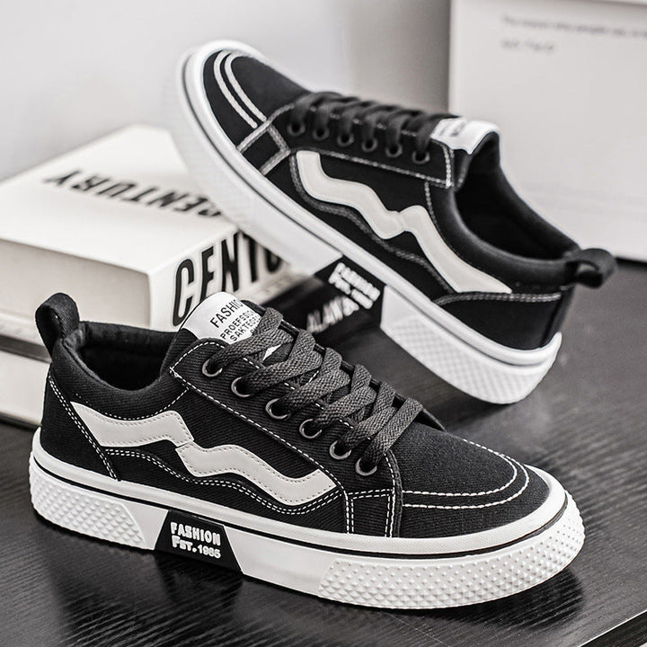 Damen lässige und strapazierfähige Sneakers mit modischen Kontrastelementen Echo Archiv