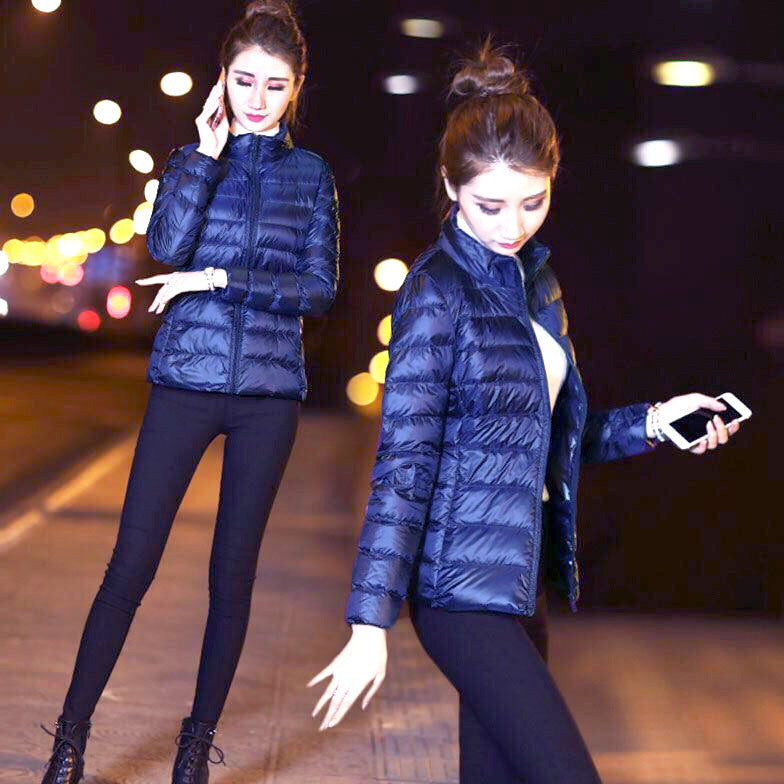 Damen Leichte und warme Steppjacke Echoarchiv