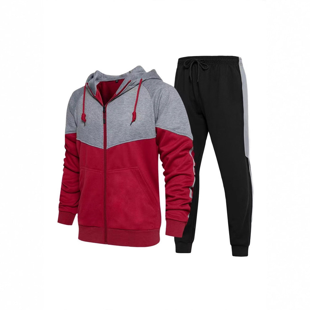 Herren Sportliche Fleece-Jogginganzug Echoarchiv