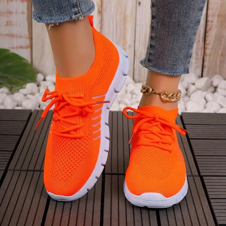 Damen Leichte Strick‑Sock‑Sneaker mit elastischem Schaft und flexibler Profilsohle Echo Archiv