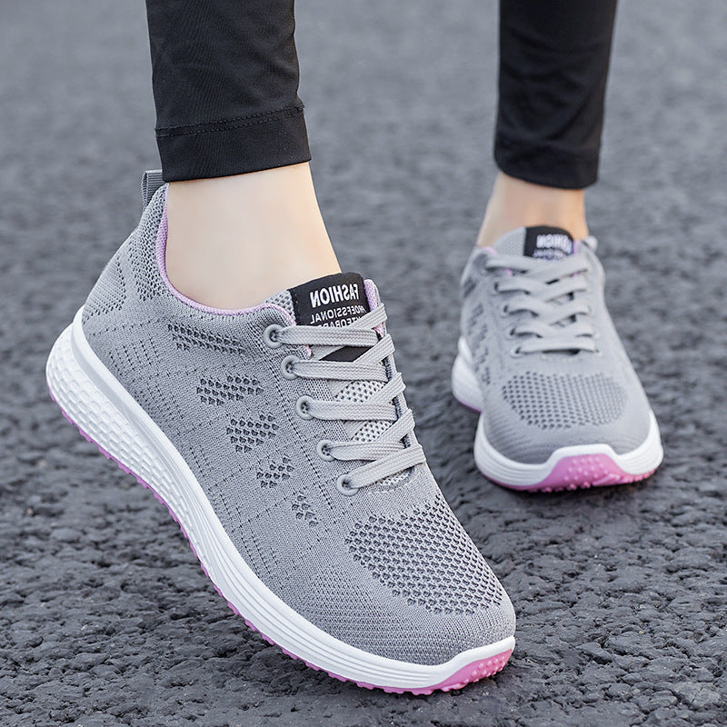 Damen nan leichte atmungsaktive Freizeit-Sneaker mit viskoelastischer Komfortsohle Echo Archiv