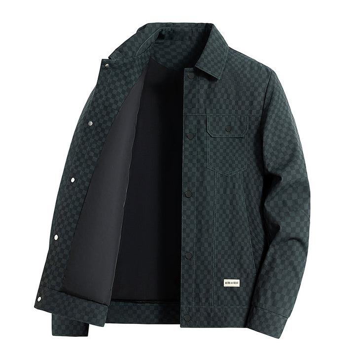 Herren Modische Checks-Jacke – Taviero