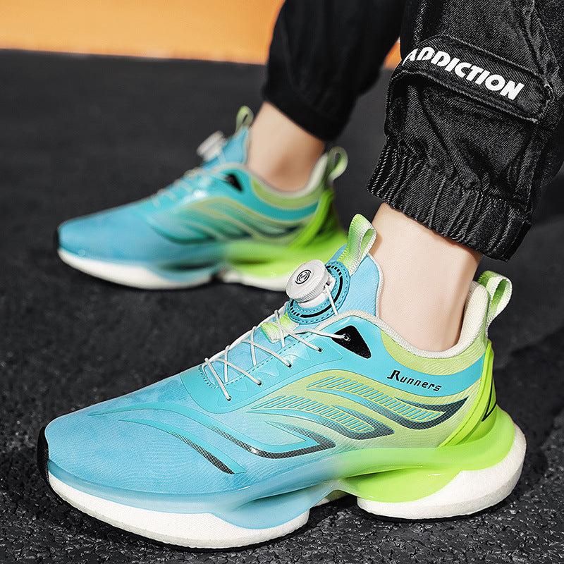 Herren nan innovativer Laufschuh mit Drehverschluss, nahtlosem Strickobermaterial und reaktiver Luftkammerdämpfung Echo Archiv