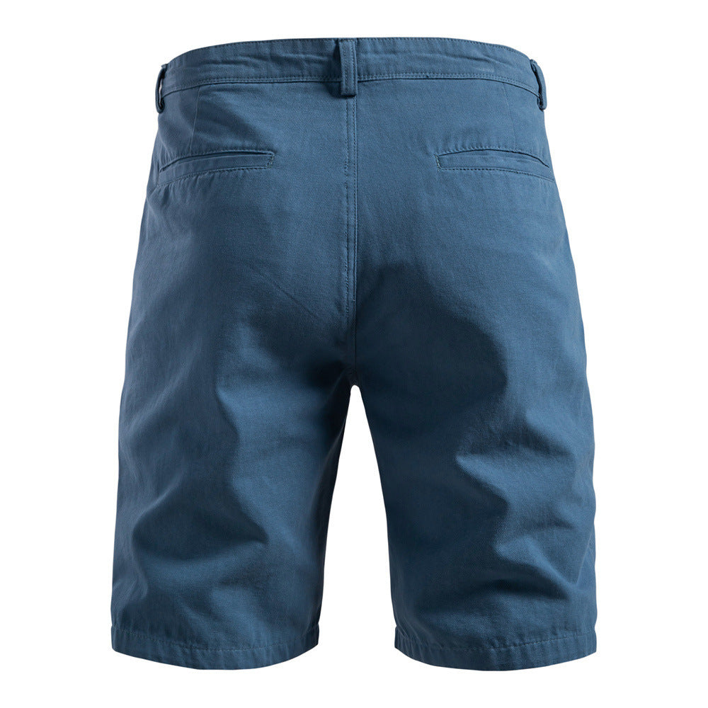 Herren nan robuste Baumwoll-Twill-Bermudahose mit verstärkten Knieeinsätzen und entspannter Passform Echo Archiv