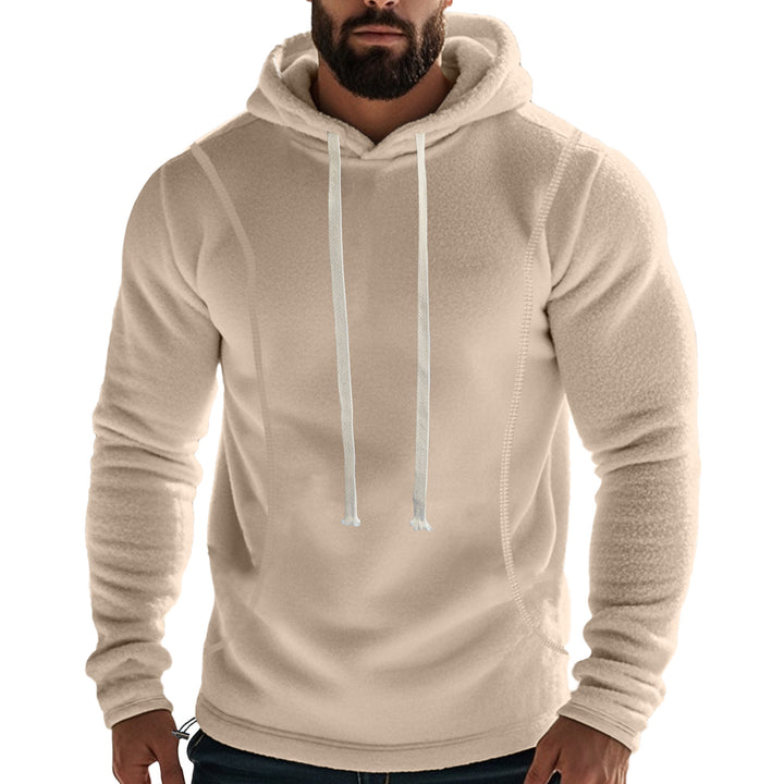 Herren Hochwertiger Fleece-Hoodie mit praktischer Kängurutasche und stylischem Design Echoarchiv