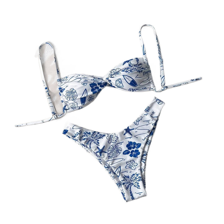 Damen Floral Bikini-Set Echo Archiv