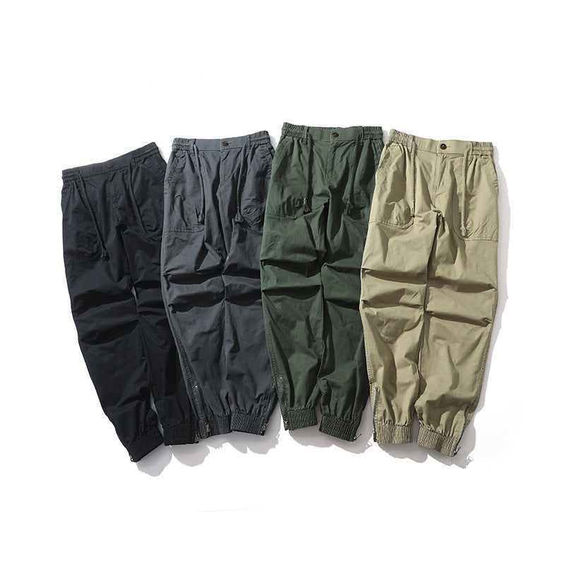 Herren Cargo-Hose mit elastischem Bund und mehreren praktischen Taschen Echoarchiv