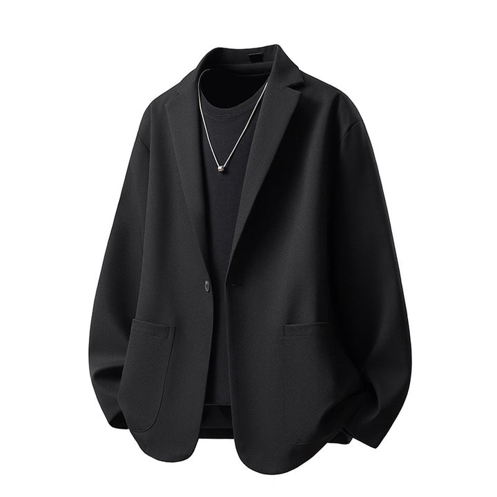 Herren Oversize-Sakko-Jacke mit legerer Overshirt-Silhouette Echoarchiv