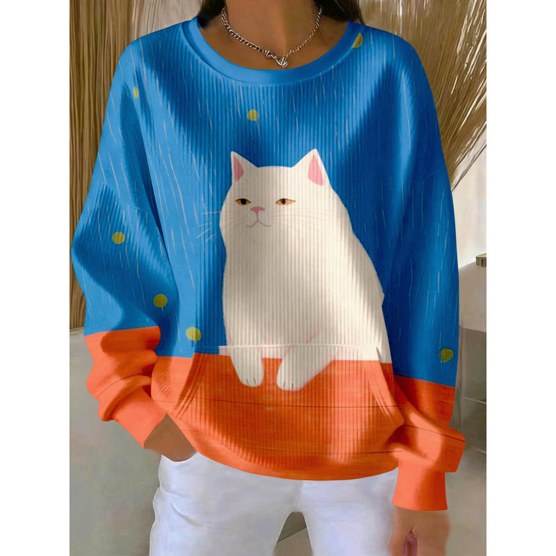 Damen Gemütlicher Pullover Echoarchiv