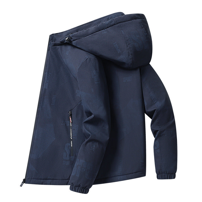 Herren Sportliche Warmjacke Echo Archiv
