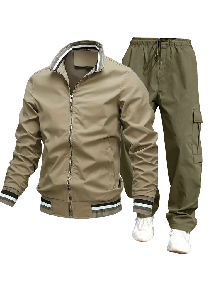 Herren Sportliche Jacke und Cargo-Hosen Echo Archiv
