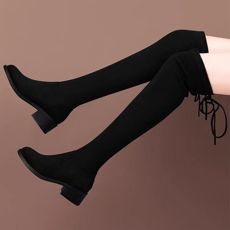 Damen Überknie Stiefel Echo Archiv