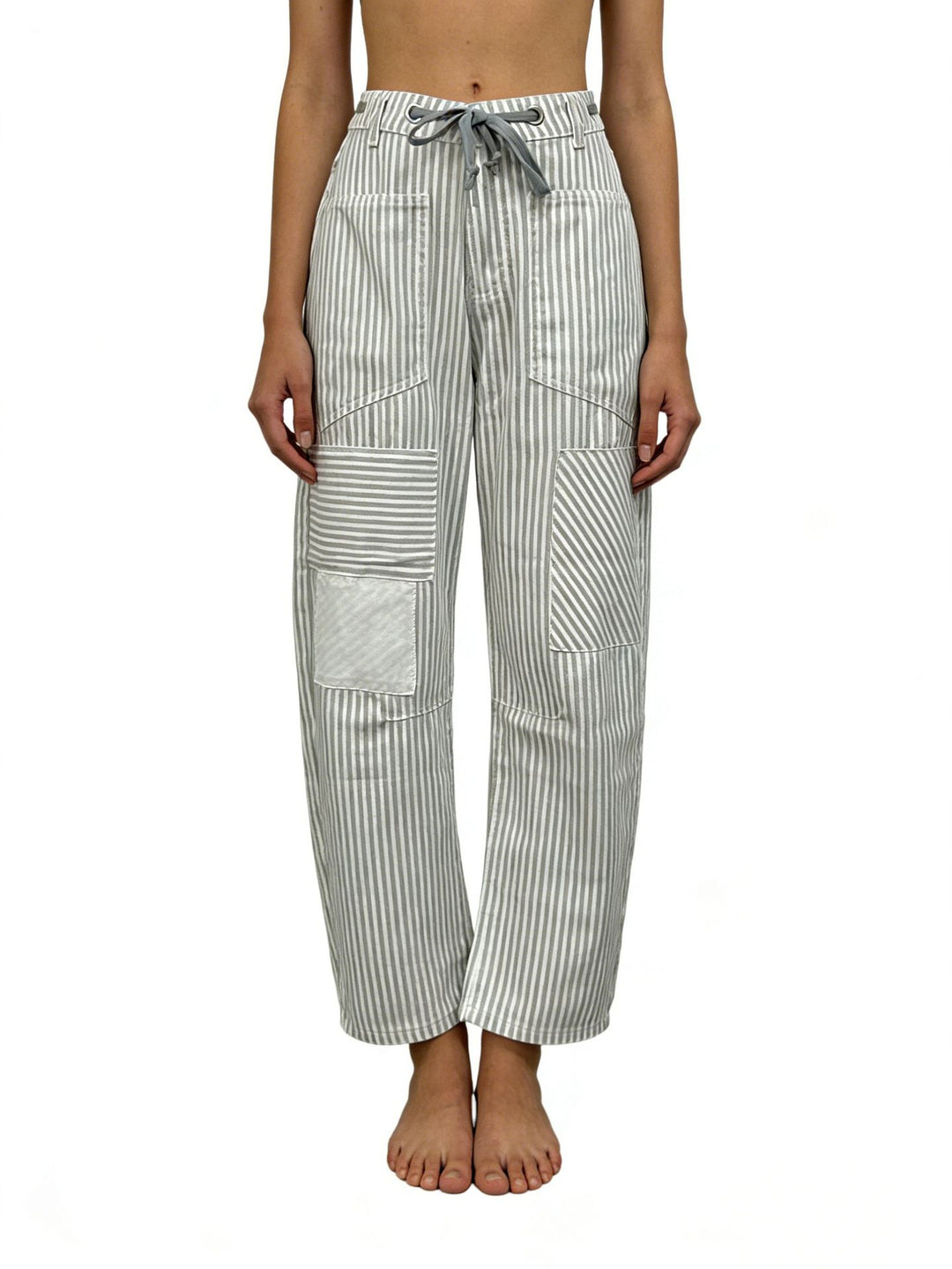 Damen weite Cargo-Hose mit praktischen Taschen und einzigartigem Design Echo Archiv