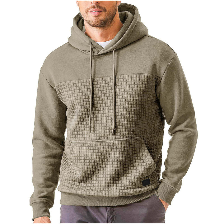 Herren Kapuzenpullover mit strukturiertem Obermaterial Echoarchiv