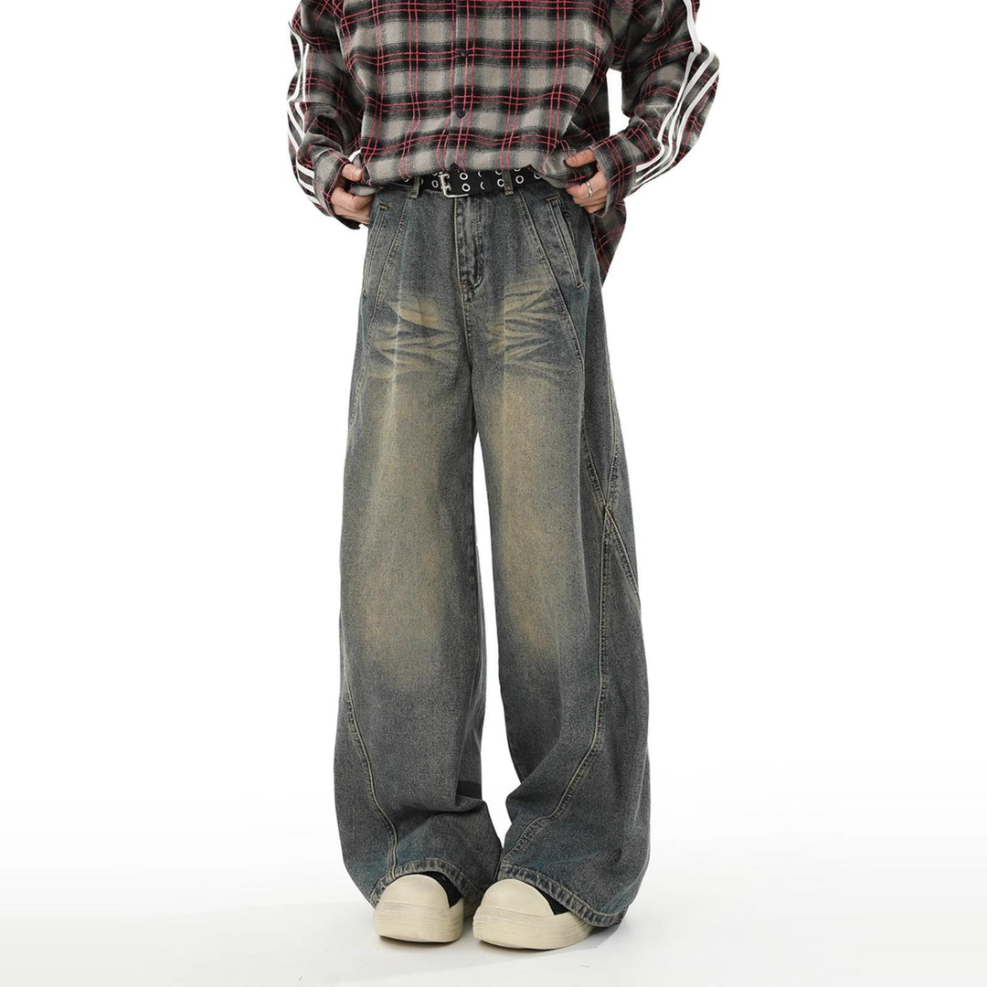 Damen Weitgeschnittene Jeans Echoarchiv
