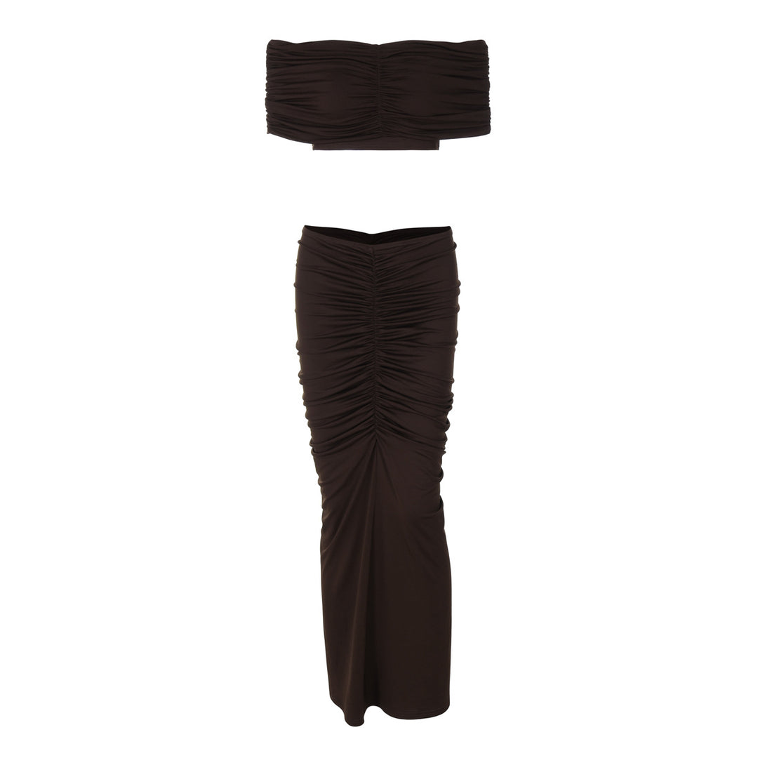 Damen Elegantes und figurbetontes Abendkleid Echo Archiv