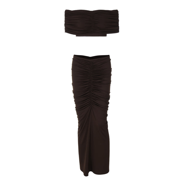 Damen Elegantes und figurbetontes Abendkleid Echo Archiv