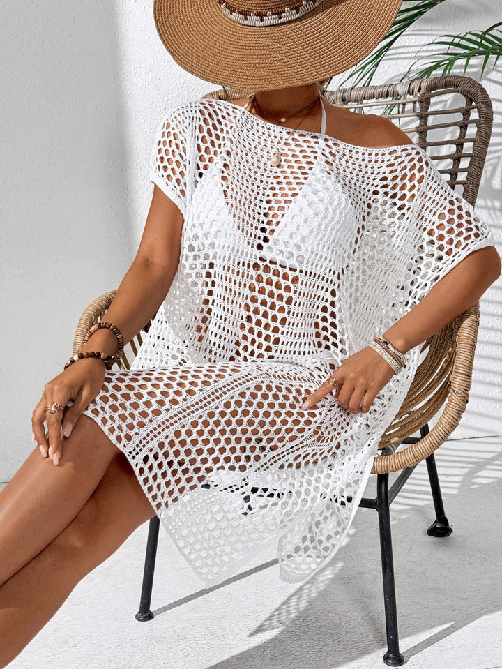 Damen eleganter häkel Strandüberwurf Echo Archiv