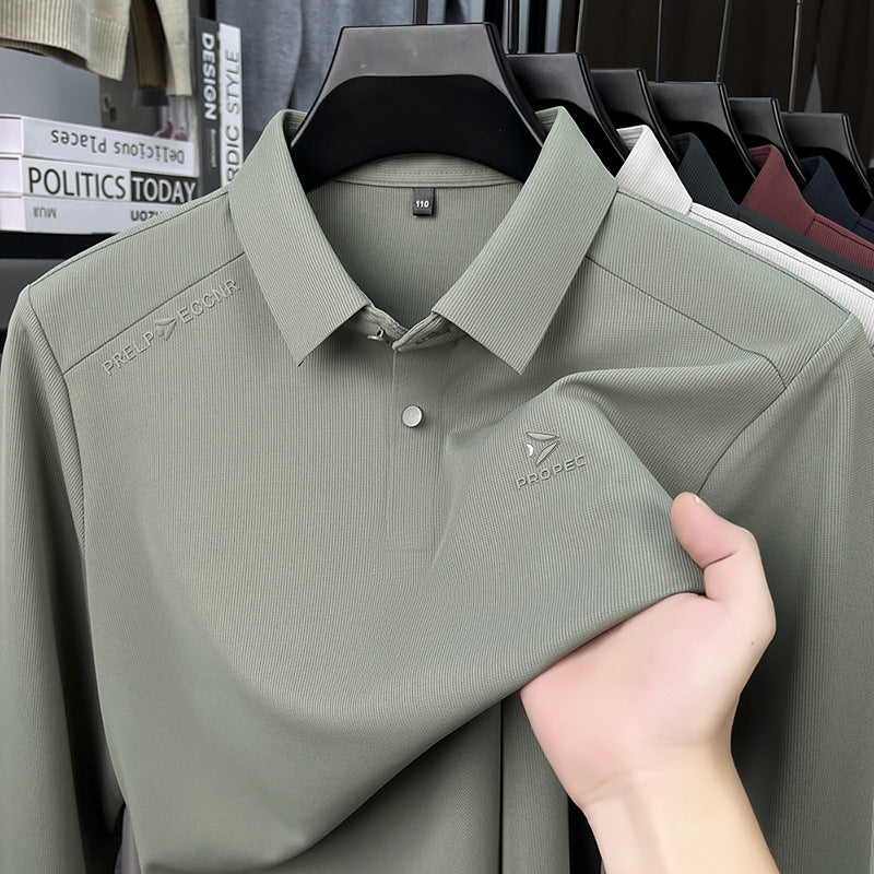 Herren Poloshirt mit funktionalem Design und atmungsaktiver Struktur Echoarchiv