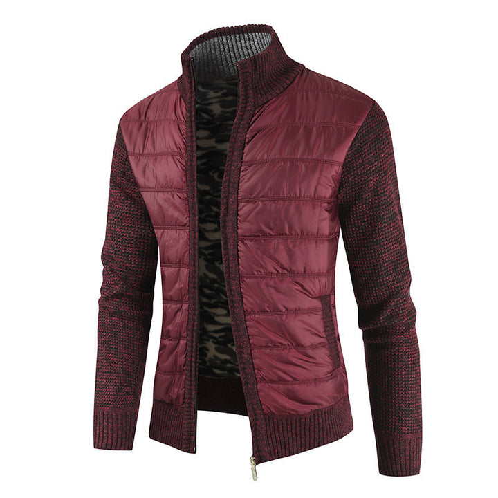 Herren Funktionsjacke mit modernem Stehkragen und innovativen Materialien Echoarchiv