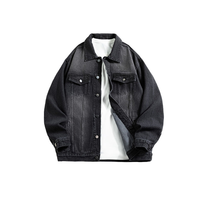 Herren Jeansjacke im klassischen Look mit praktischen Taschen Echoarchiv