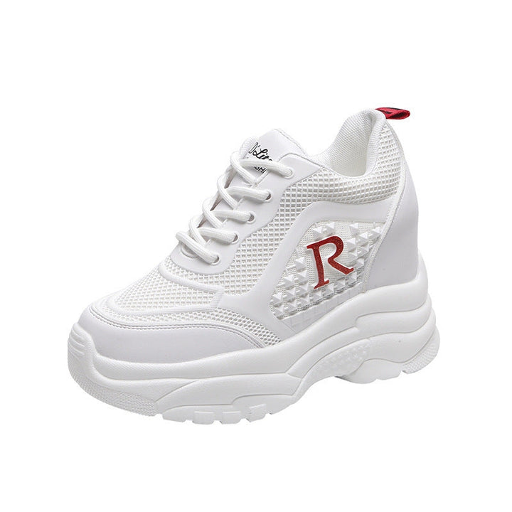 Damen Chunky Sneakers mit atmungsaktiver Mesh-Oberfläche und leichtem Komfort Echo Archiv