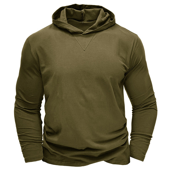 Herren Langarm-Hoodie mit lässigem Schnitt Echoarchiv