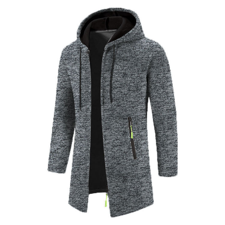 Herren Lässige Kapuzenjacke mit ergonomischem Schnitt und praktischen Reißverschlusstaschen Echoarchiv