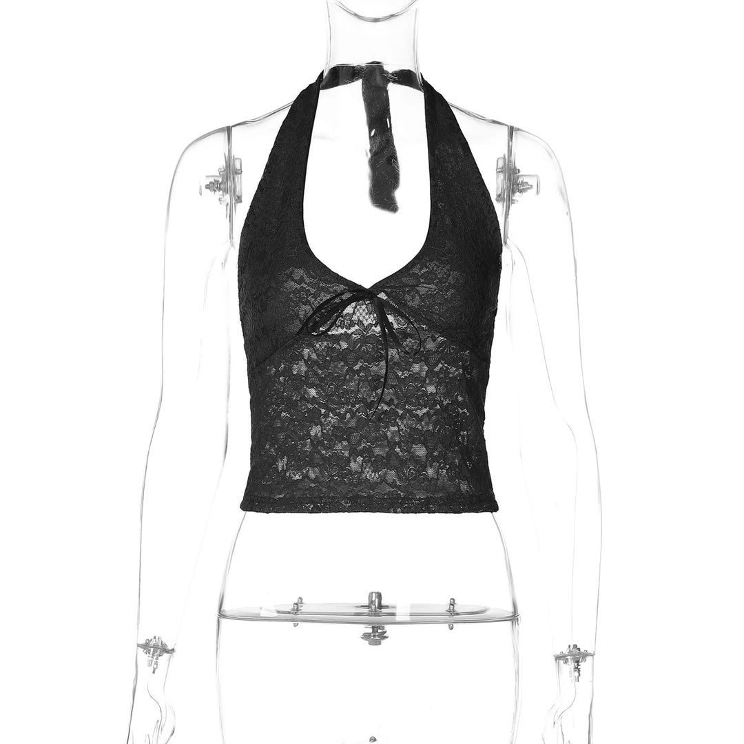 Damen Haltertop aus feiner Spitze Echo Archiv