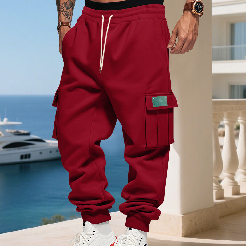 Herren Sweatpants mit Cargo-Taschen Echoarchiv