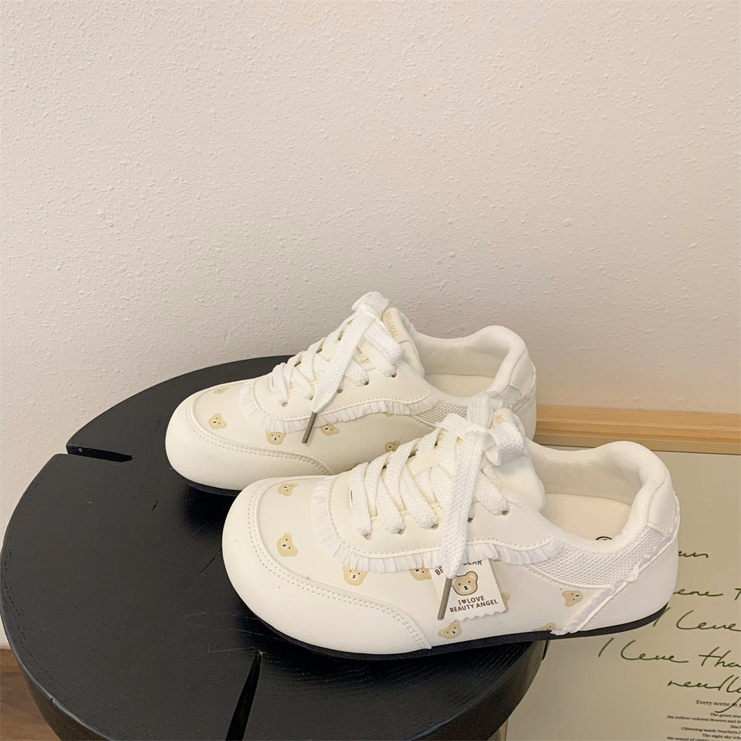 Damen Sneakers mit bezaubernden Bärenmotiven und bequemer Dämpfung Echo Archiv