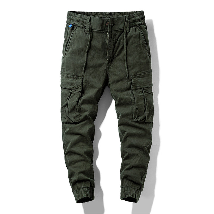 Herren Cargo-Jogginghose im Utility-Style mit Tunnelzugbund, Multifachtaschen und gerippten Bündchen Echo Archiv