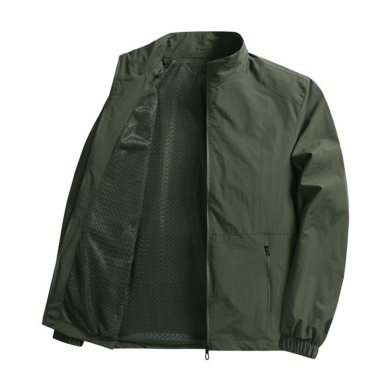 Herren Leichte Funktionsjacke mit Innenfutter Echo Archiv