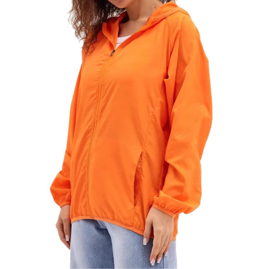 Damen Leichte Sportjacke mit Kapuze – Célinea